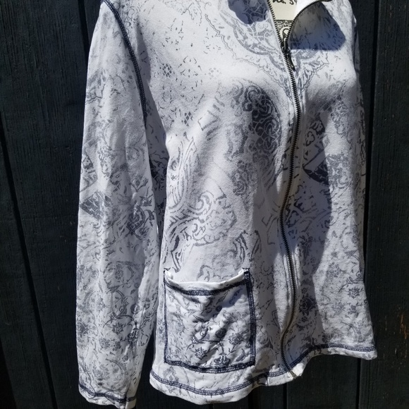 Spa by Chico's White Jacket Medium - Picture 6 of 8